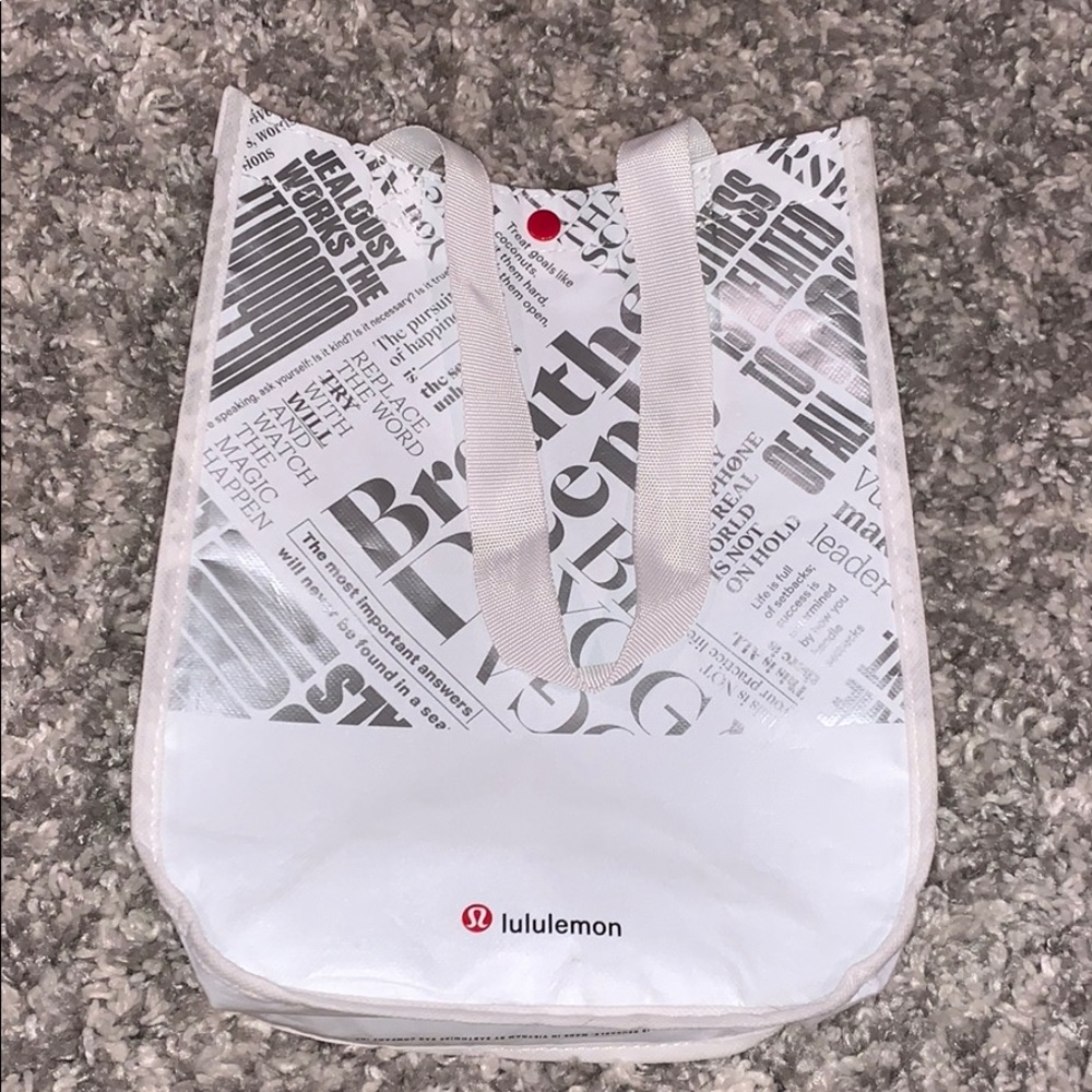 reusable lululemon bag